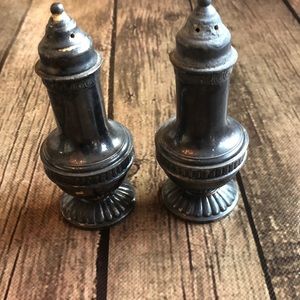 Vintage Neco Silver Plated Salt and Pepper